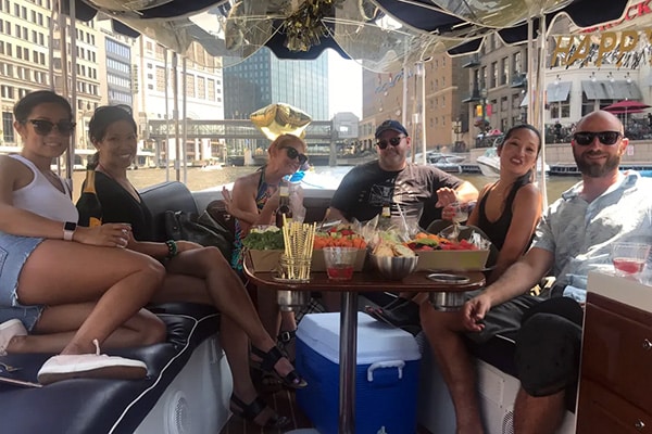 boat rental booze cruise