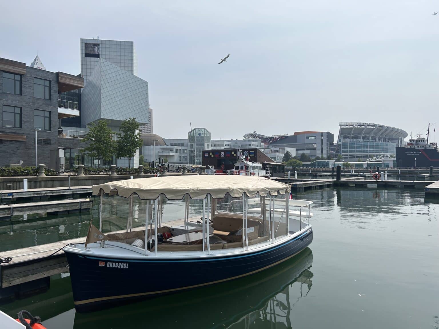 New EcoFriendly Duffy Boat Rentals BrewBoat Cleveland